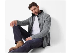 Cárdigan de punto polar para hombre