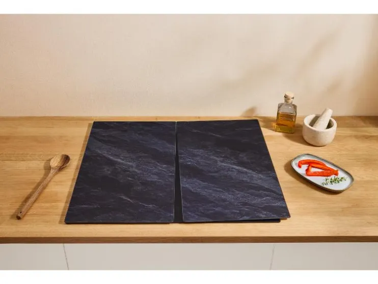 Cubiertas de vidrio para placa de cocina, 2 unidades.