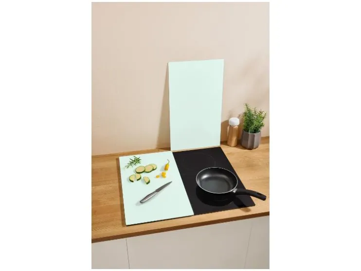 Cubiertas de vidrio para placa de cocina, 2 unidades.
