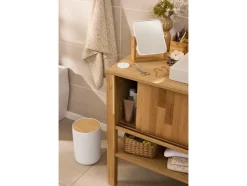 Cubo de basura para baño / Espejo de aumento