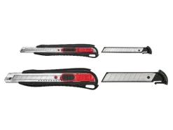 Cuchillo plegable / Cuchillo de doble hoja / Cútter de seguridad
