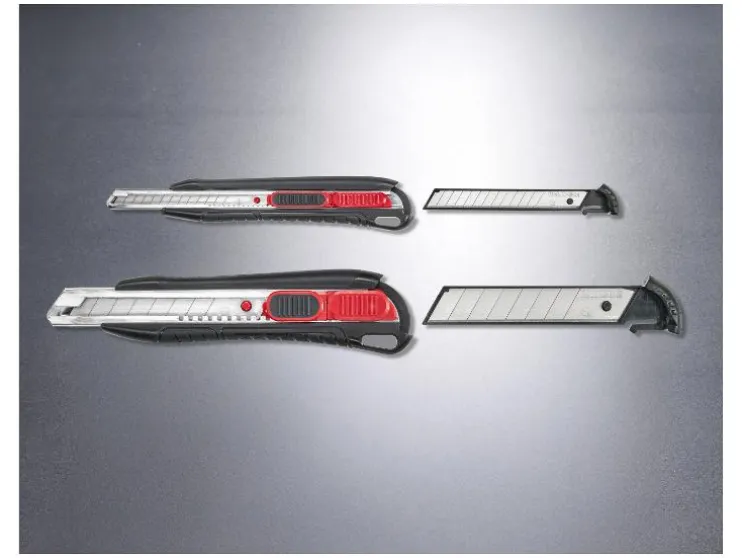 Cuchillo plegable / Cuchillo de doble hoja / Cútter de seguridad