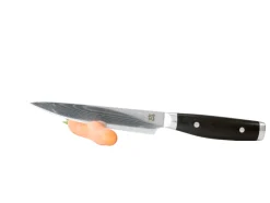Cuchillos de cocina de acero de Damasco
