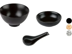 Cuencos/ platitos para dips/ cucharas de porcelana, porcelana.