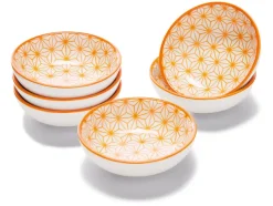 Cuencos/ platitos para dips/ cucharas de porcelana, porcelana.