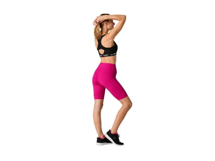 Culote corto de ciclismo para mujer, con efecto moldeador.