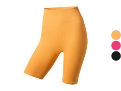 Culotte corto de ciclismo funcional para mujer, sin costuras.