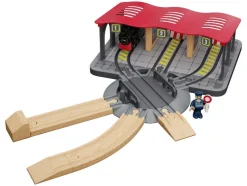 Depósito de locomotoras / Estación de tren / Caseta de agujas / Estación de carga, de 13 piezas / 8 piezas / 4 piezas / 15 piezas.