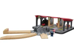 Depósito de locomotoras / Estación de tren / Caseta de agujas / Estación de carga, de 13 piezas / 8 piezas / 4 piezas / 15 piezas.