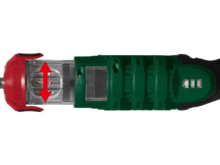 Destornillador con batería de 4 V y puntas intercambiables »Rapidfire 2.2«