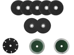 Discos de corte para metal / Discos de desbaste para metal / Disco de corte para madera / Disco de corte diamantado (Turbo) / Disco de corte diamantado, Ø 76 mm.