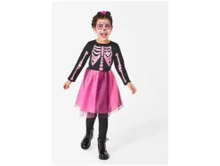 Disfraz infantil Gótica / Esqueleto Halloween