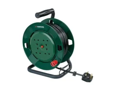 Enrollador de cable, 25 m.