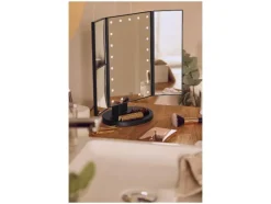 Espejo de aumento con luz LED plegable »CKLK 6 A3«