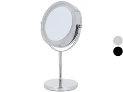 Espejo de maquillaje con iluminación.