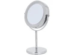 Espejo de maquillaje con iluminación.