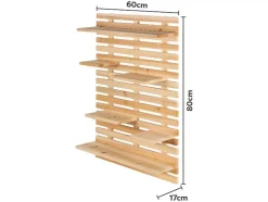 Estantería de pared variable