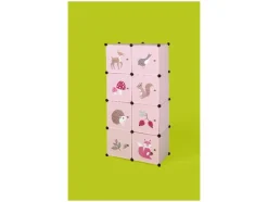Estantería modular infantil, 74 x 36 x 144 cm