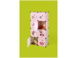 Estantería modular infantil, 74 x 36 x 144 cm