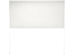 Estor plisado para ventana, 100 x 130 cm, montaje sin taladrar.