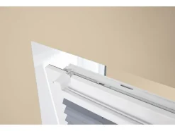 Estor plisado para ventana, 60 x 130 cm, montaje sin taladrar.
