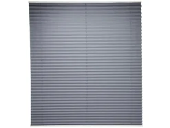 Estor plisado para ventana, 80 x 130 cm, montaje sin taladrar.