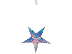 Estrella plegable »Holographic 3D«