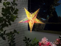 Estrella plegable »Holographic 3D«