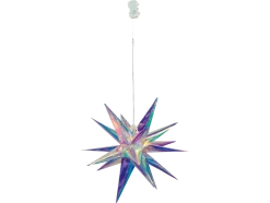 Estrella plegable »Holographic 3D«