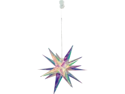 Estrella plegable »Holographic 3D«