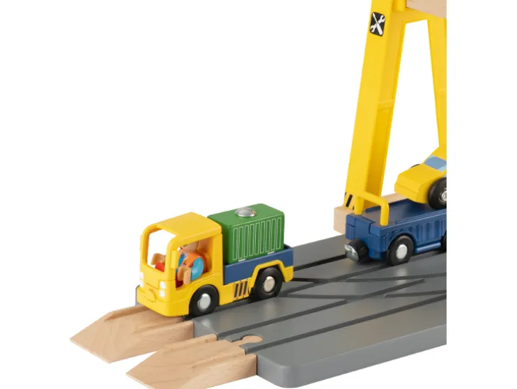 Extensión para vías de tren de madera