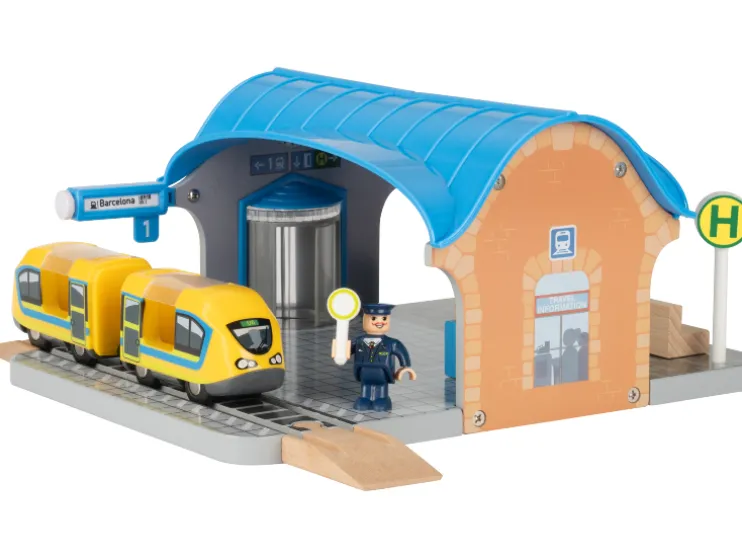 Extensión para vías de tren de madera