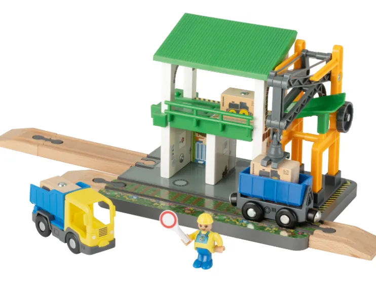 Extensión para vías de tren de madera