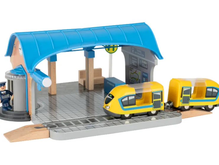 Extensión para vías de tren de madera