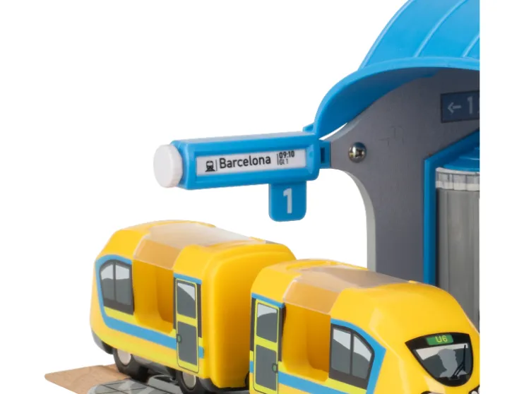 Extensión para vías de tren de madera