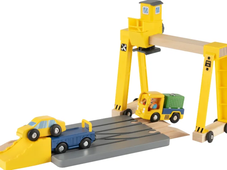 Extensión para vías de tren de madera
