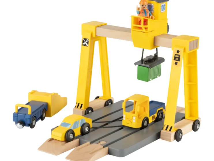 Extensión para vías de tren de madera