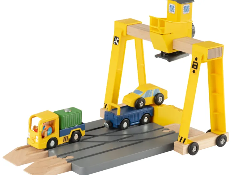 Extensión para vías de tren de madera