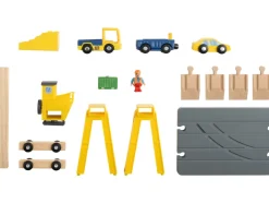 Extensión para vías de tren de madera