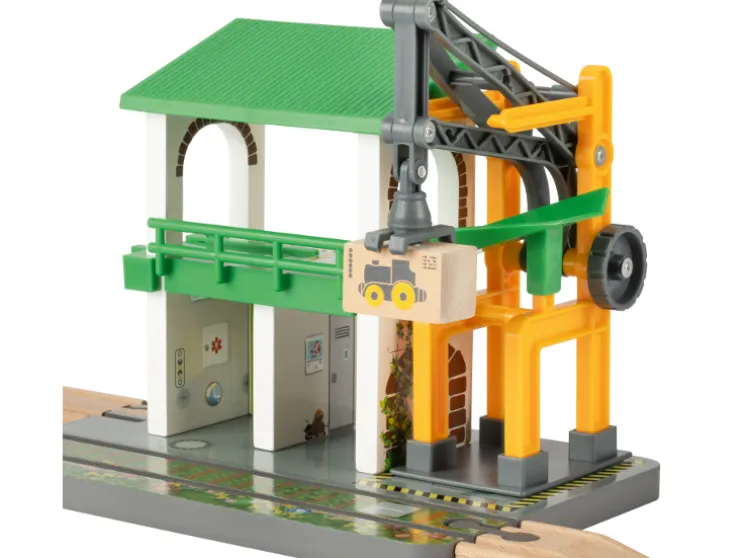Extensión para vías de tren de madera