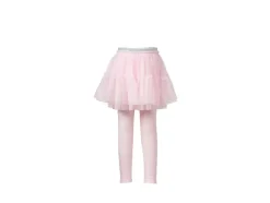 Falda de tul con leggings para niña