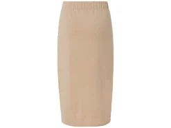 Falda midi de mujer de calidad de punto suave y agradable.