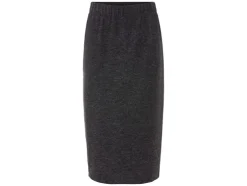 Falda midi de mujer de calidad de punto suave y agradable.