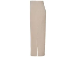Falda midi de mujer, en punto estructurado de moda.