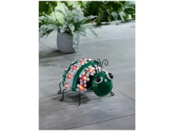 Figuras de jardín LED, con LEDs alimentados por energía solar.