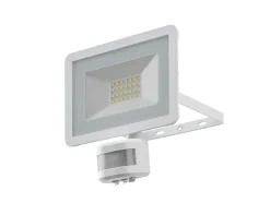 Foco LED para exterior con detector de movimiento.