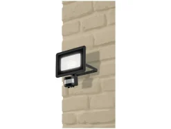 Foco LED para exterior con detector de movimiento.