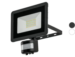 Foco LED para exterior con detector de movimiento.