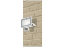 Foco LED para exterior con detector de movimiento.
