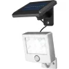 Foco solar LED con detector de movimiento.